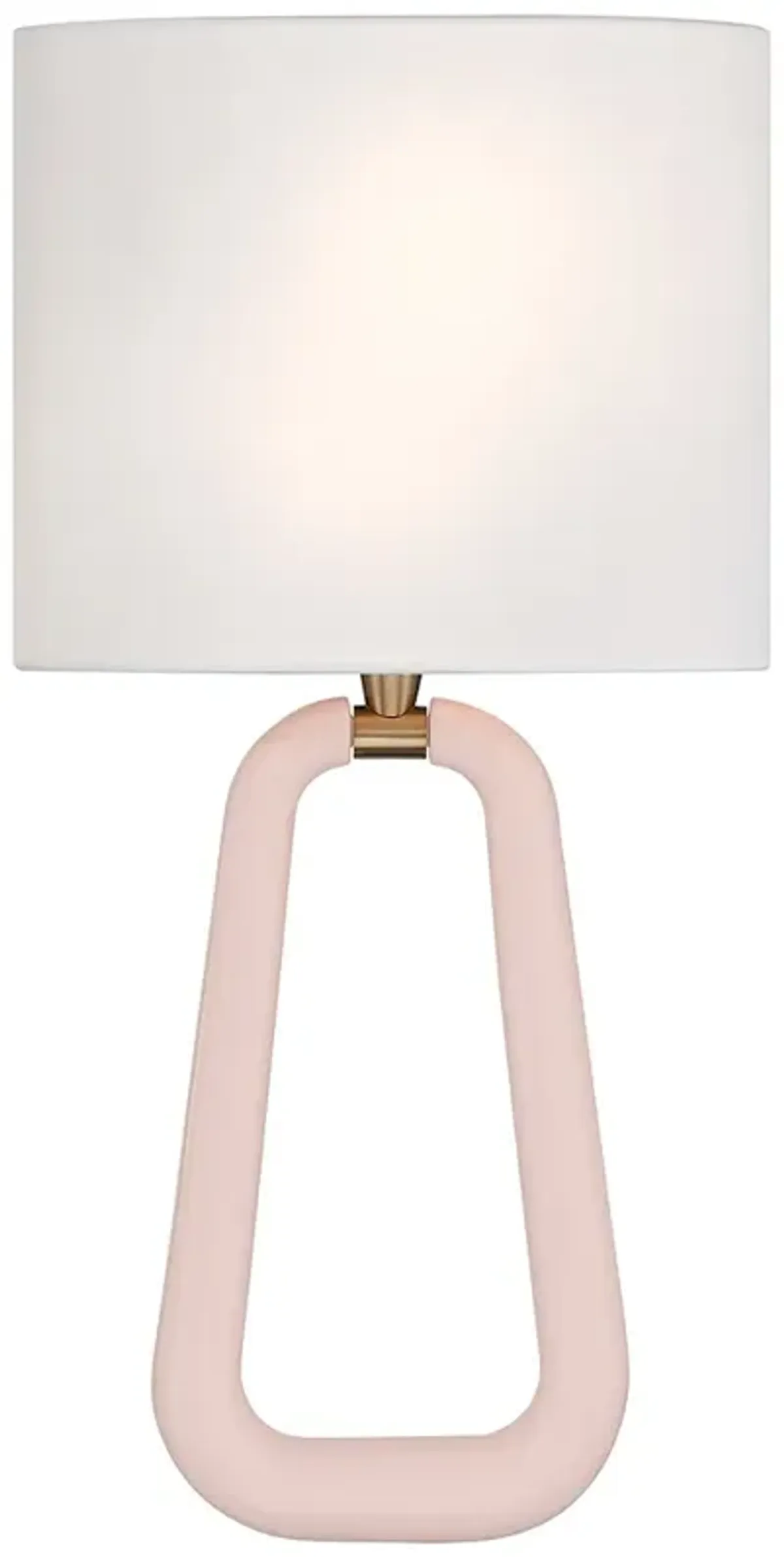 Jori 2 Light Aged Brass + Blush Sconce