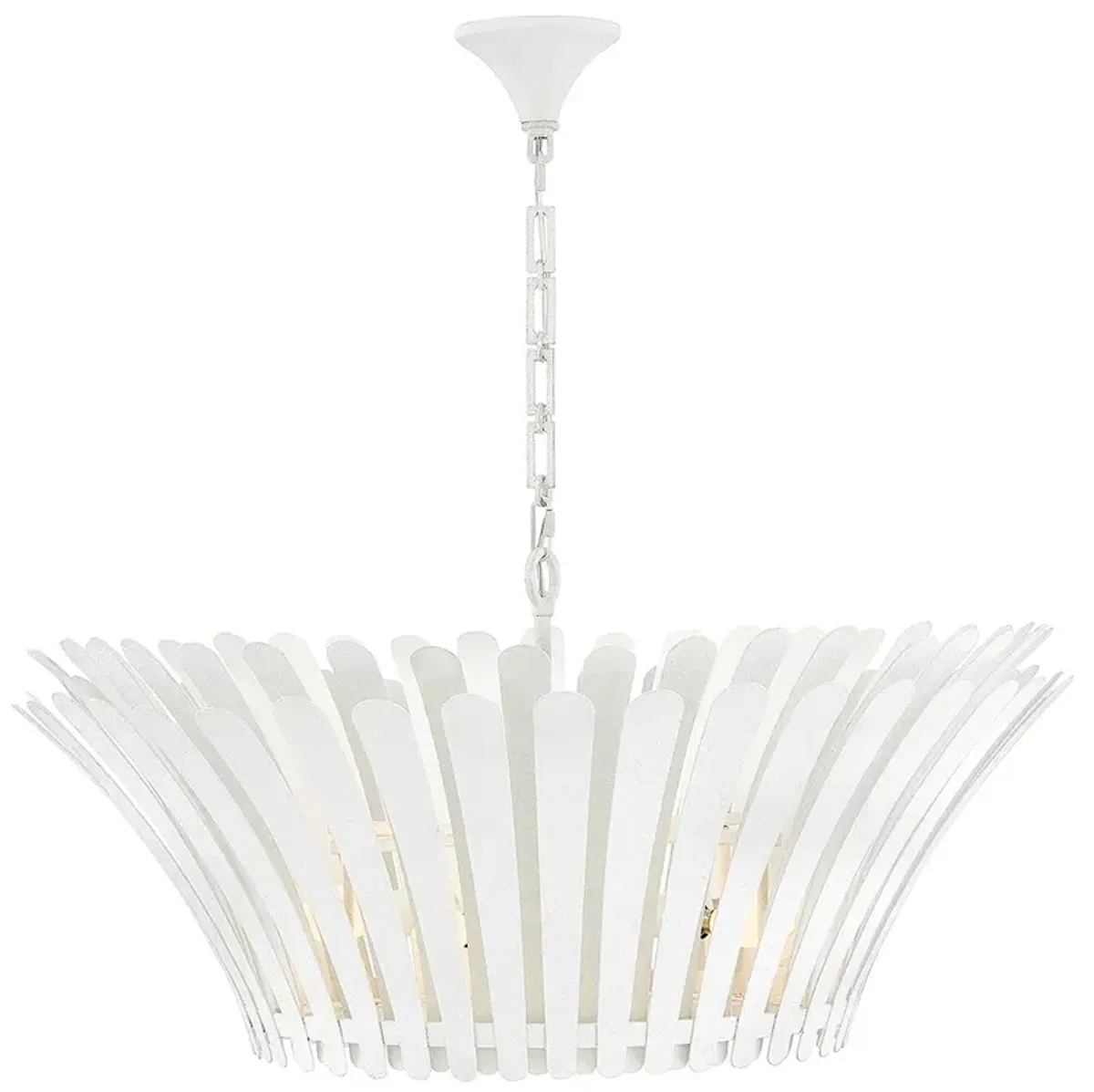 Hinkley Interior Reina Medium Tapered Chandelier 33.75" Textured Plast