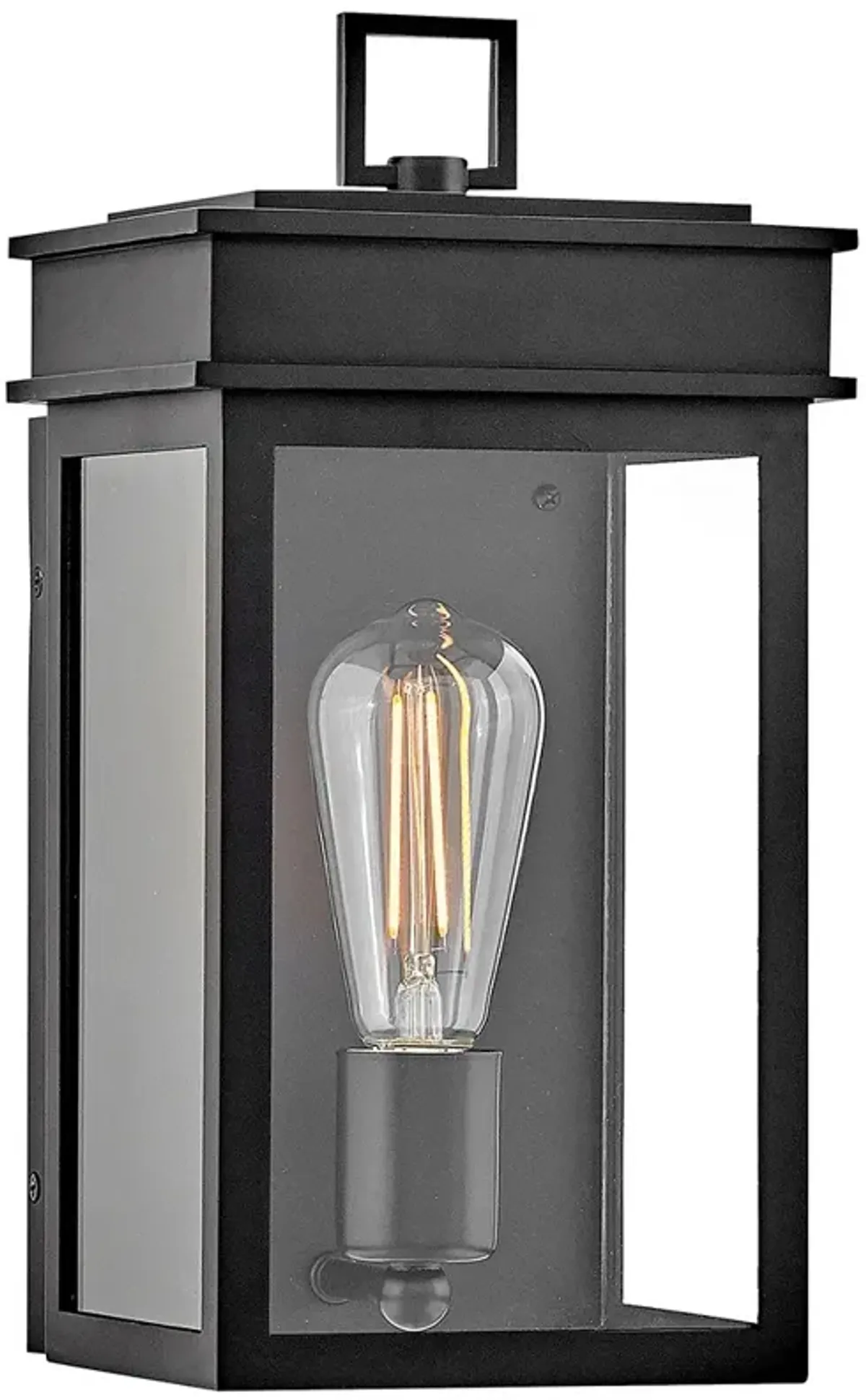 Hinkley Cole 13" High Black Outdoor Wall Light