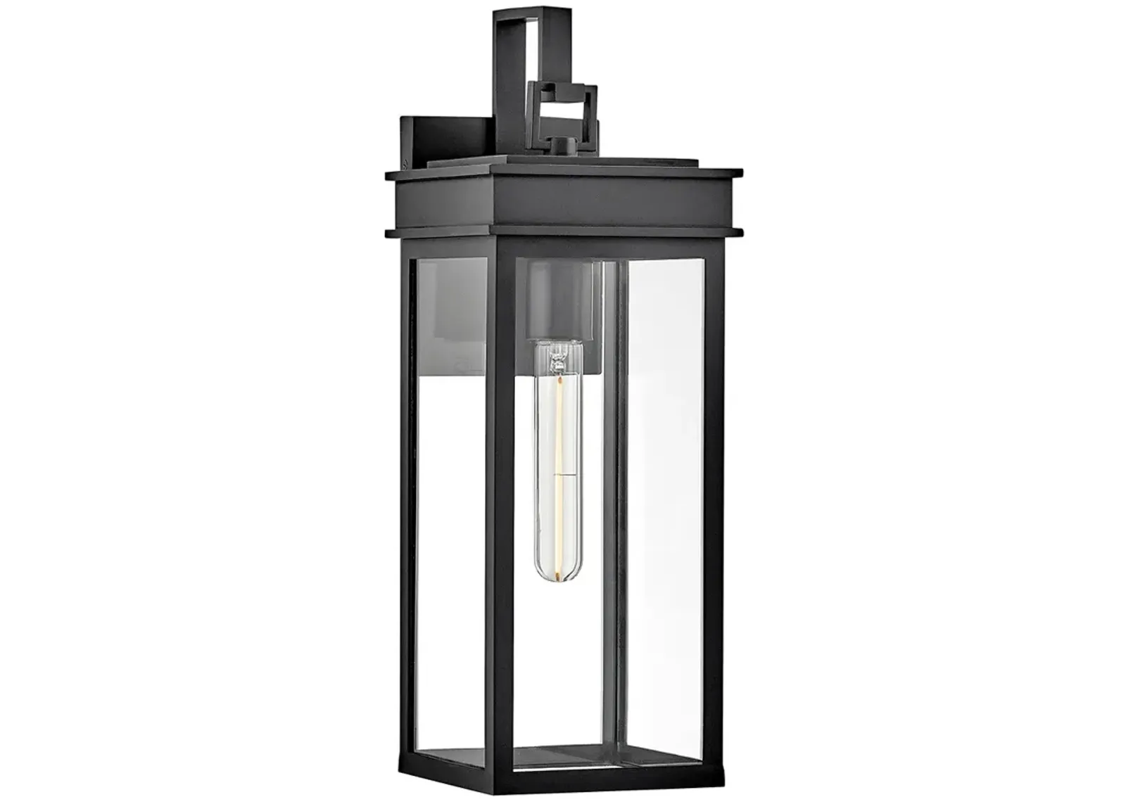 Lark Cole Medium Wall Mount Lantern Black