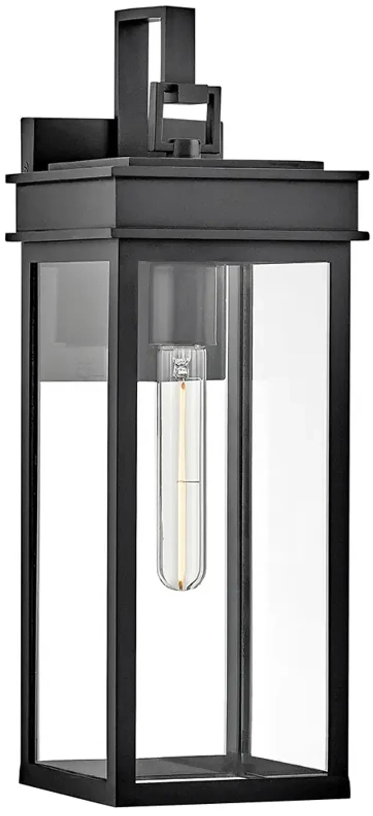 Lark Cole Medium Wall Mount Lantern Black