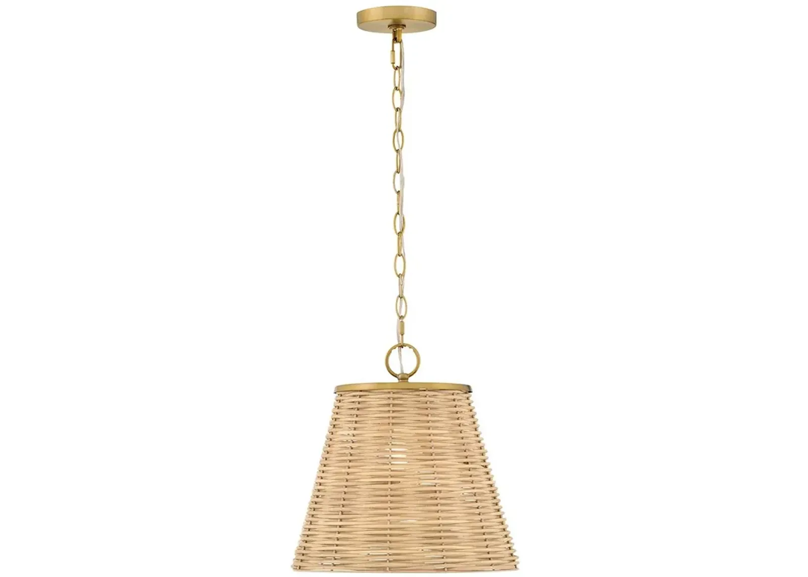 Lark Brynn Medium Pendant Lacquered Brass