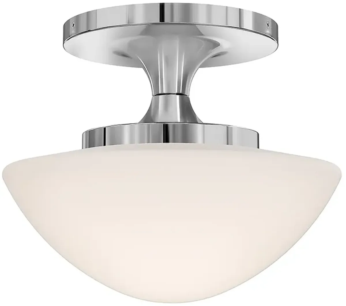 Hinkley Interior Knox Small Semi Flush Mount 12" Chrome