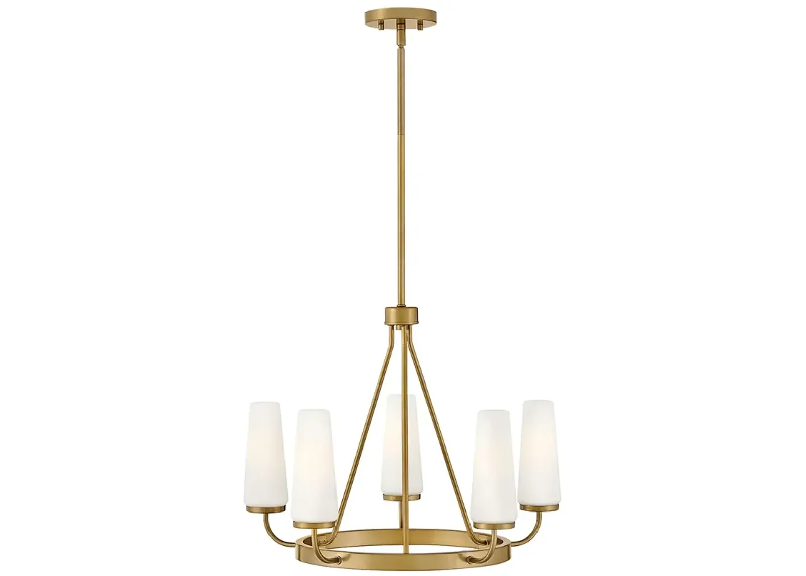 Lark Selma Medium Single Tier Chandelier Gold