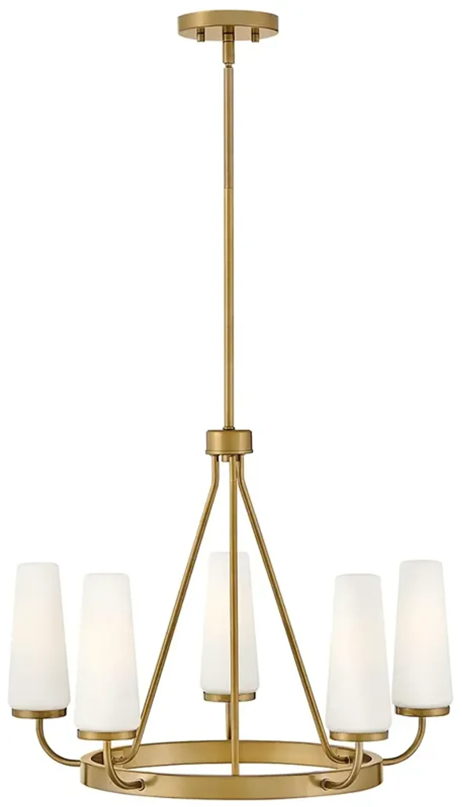 Lark Selma Medium Single Tier Chandelier Gold