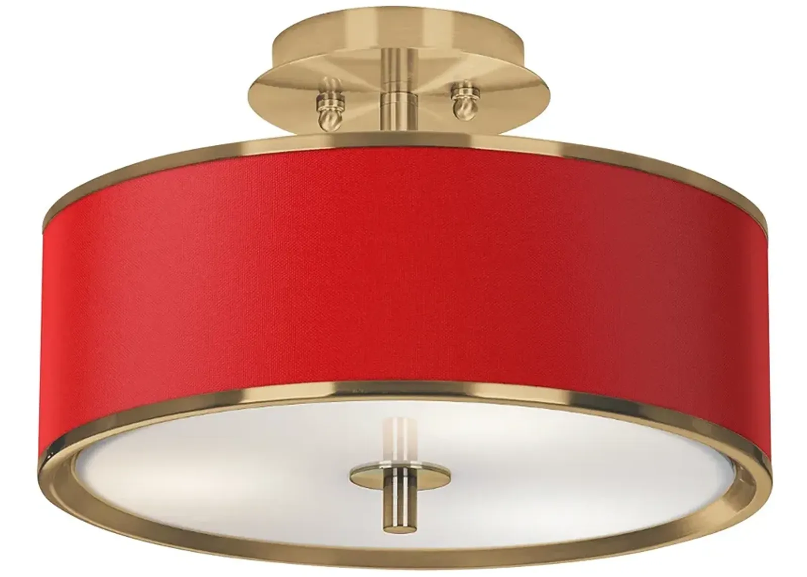 All Red Gold 14" Wide Ceiling Light