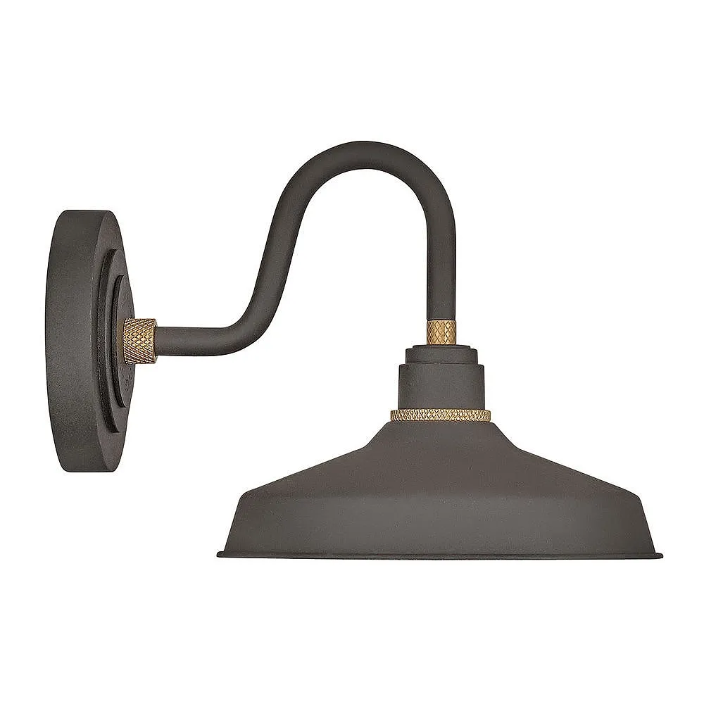 Foundry Classic 9 1/4" High Bronze Outdoor Barn Wall Light