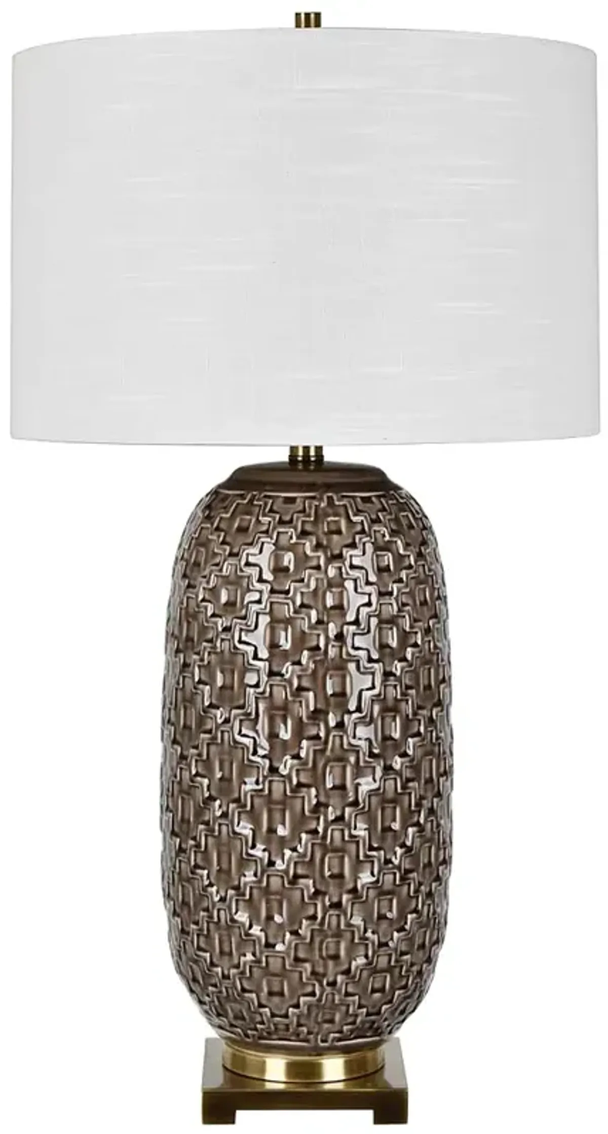 Crestview Collection Korbel 31 1/2" Champagne Gray Table Lamp