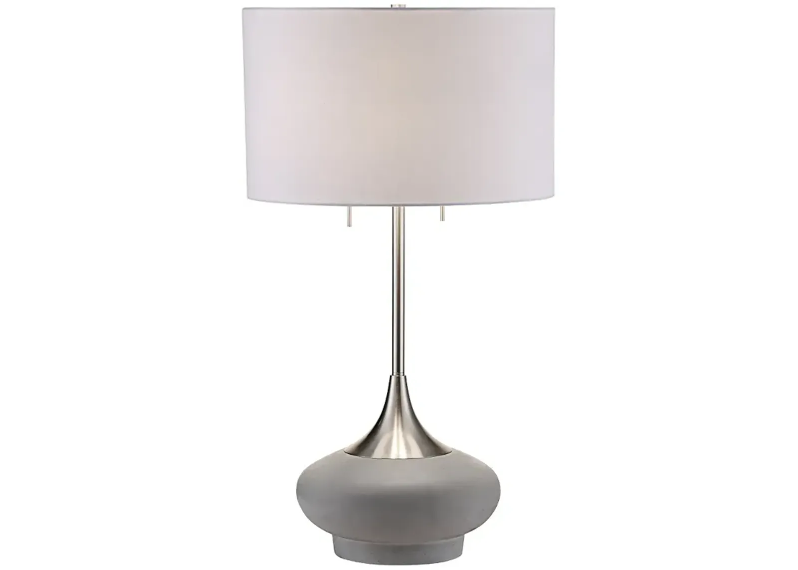 Crestview Collection Hayden 32" High Textured Concrete Table Lamp