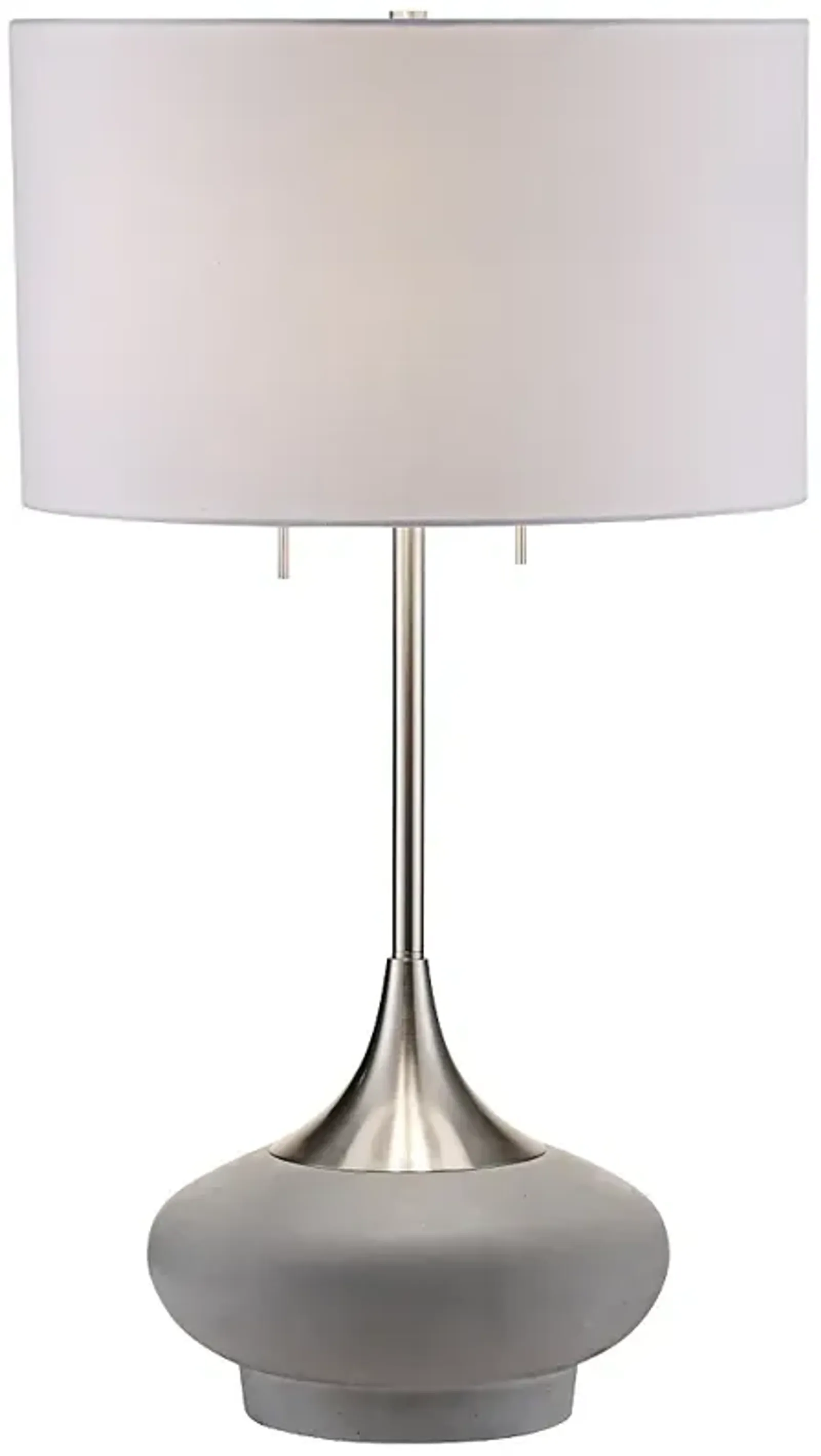 Crestview Collection Hayden 32" High Textured Concrete Table Lamp