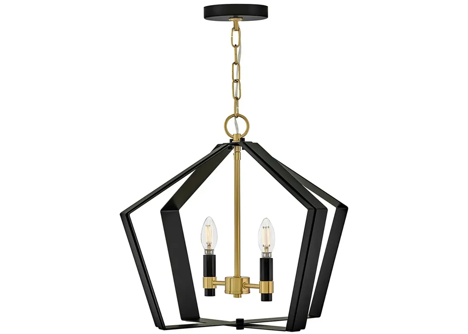 Lark Sammi Large Pendant Black