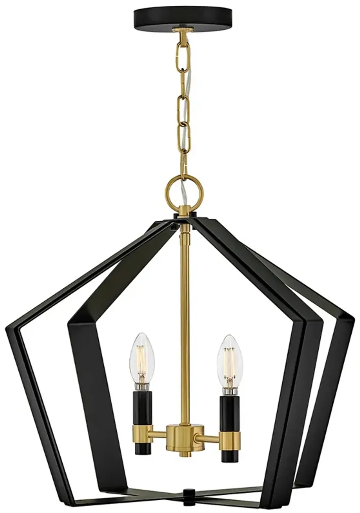 Lark Sammi Large Pendant Black