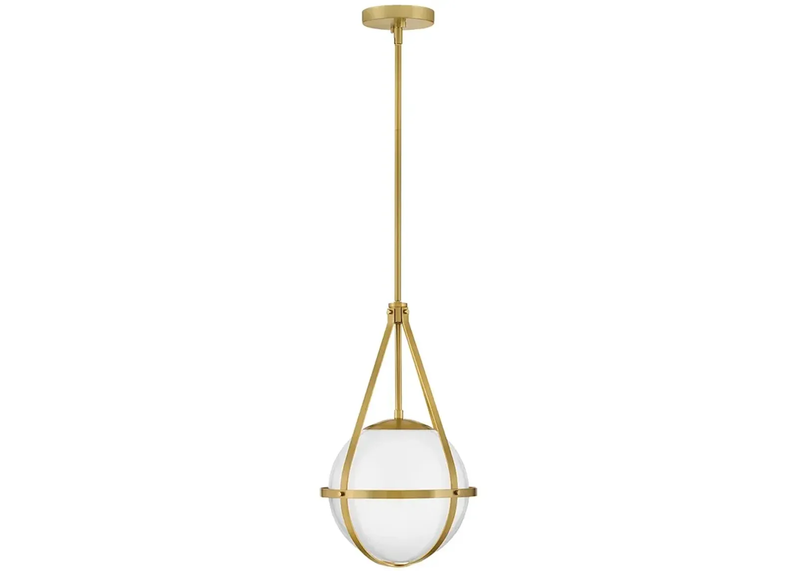 Lark Colby Small Pendant Lacquered Brass