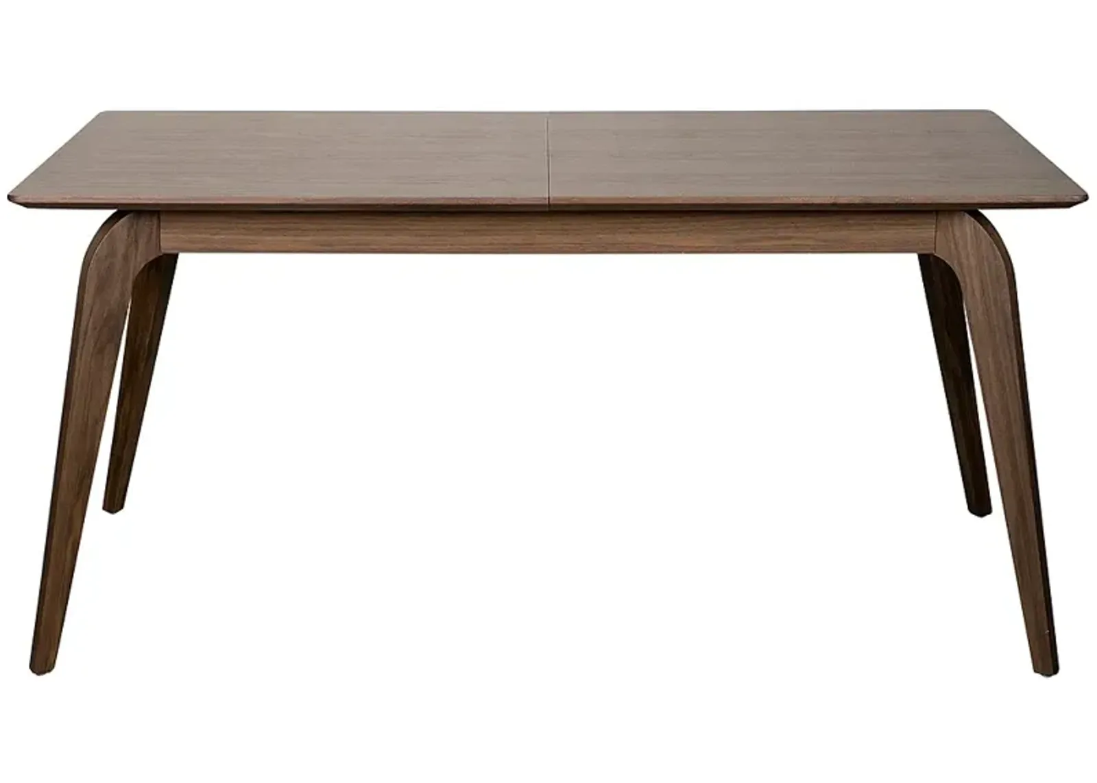 Lawrence 82 1/2" Wide Walnut Veneered Extension Dining Table