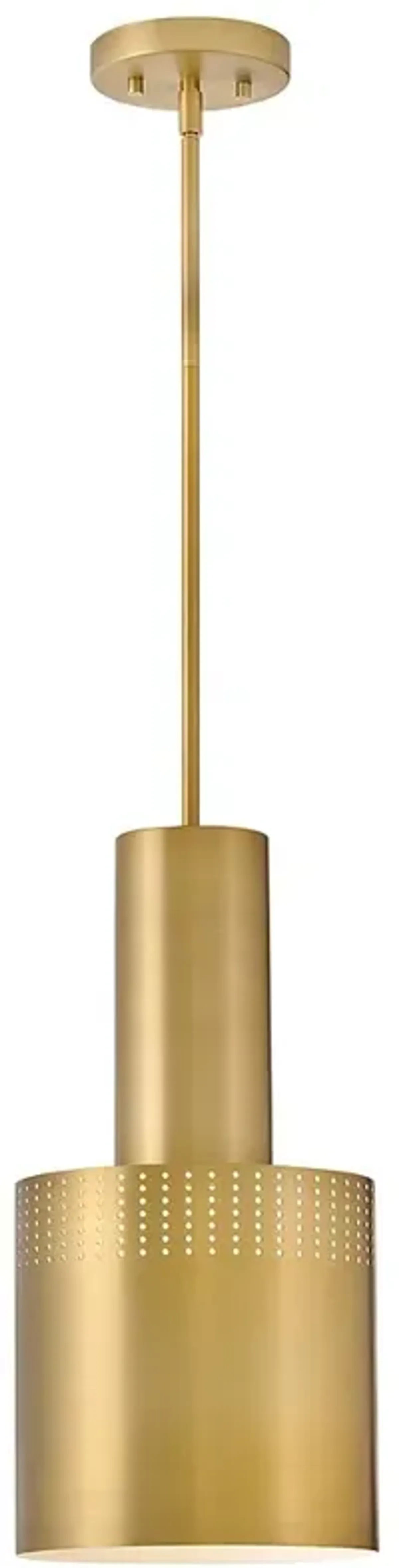 Lark Casey Small Pendant Lacquered Brass