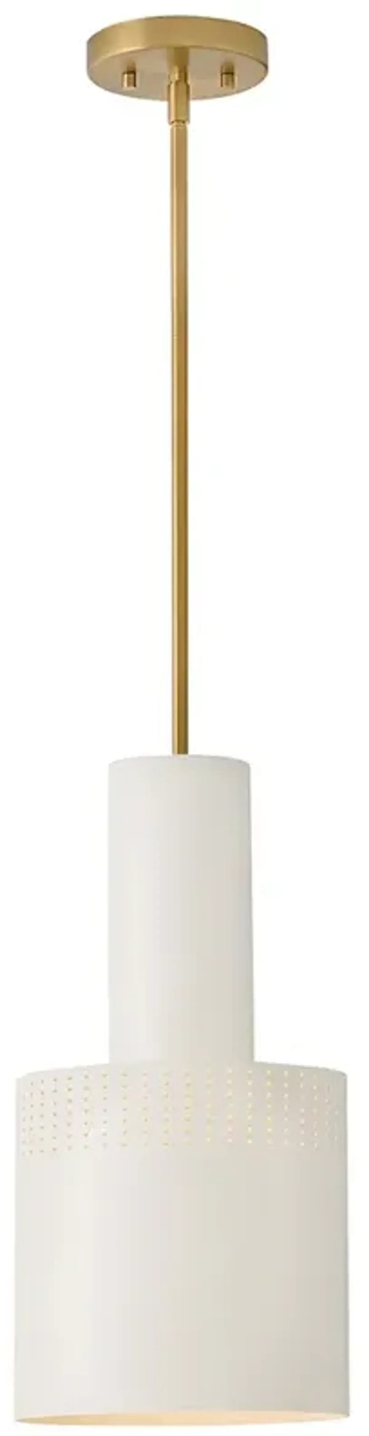 Lark Casey Small Pendant Lacquered Brass