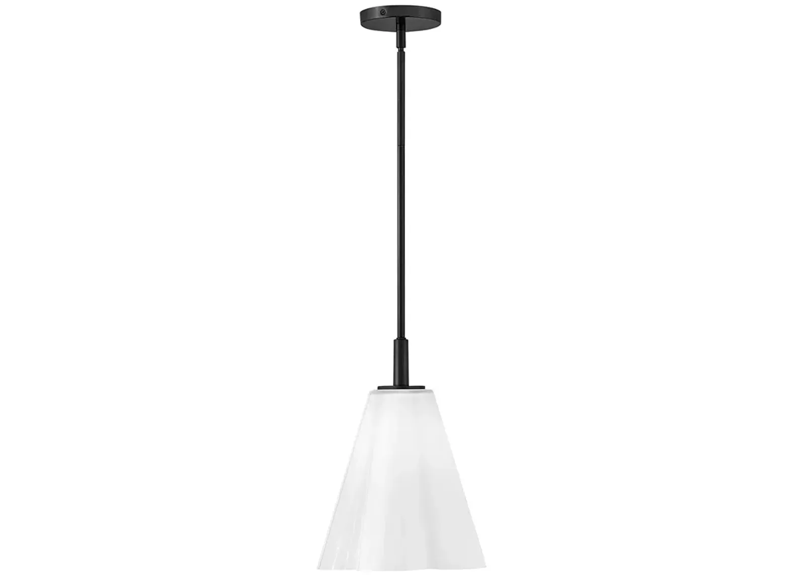 Lark Honey Small Pendant Black