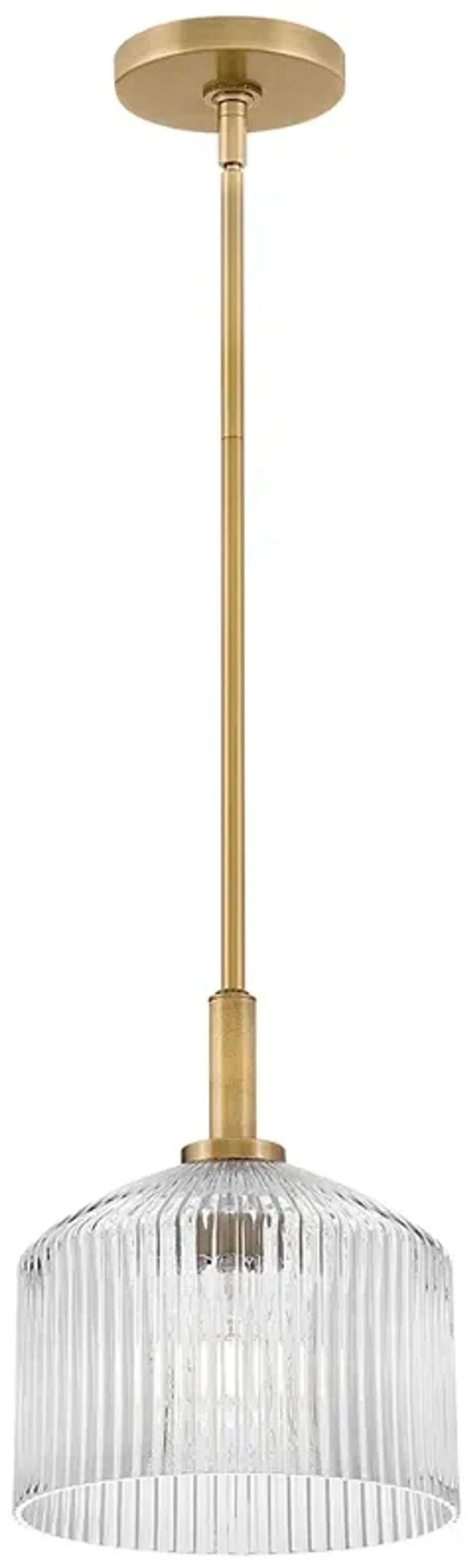 Lark Lisette Small Pendant Lacquered Brass