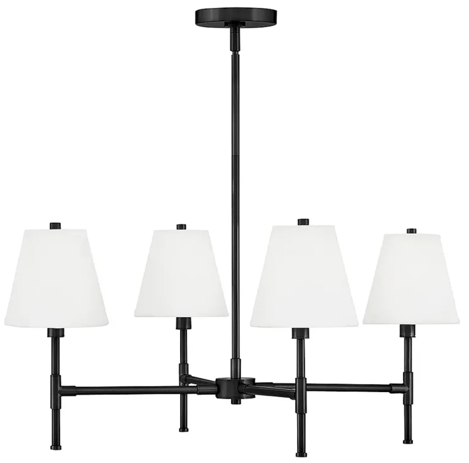 Lark Beale Medium Single Tier Chandelier Black