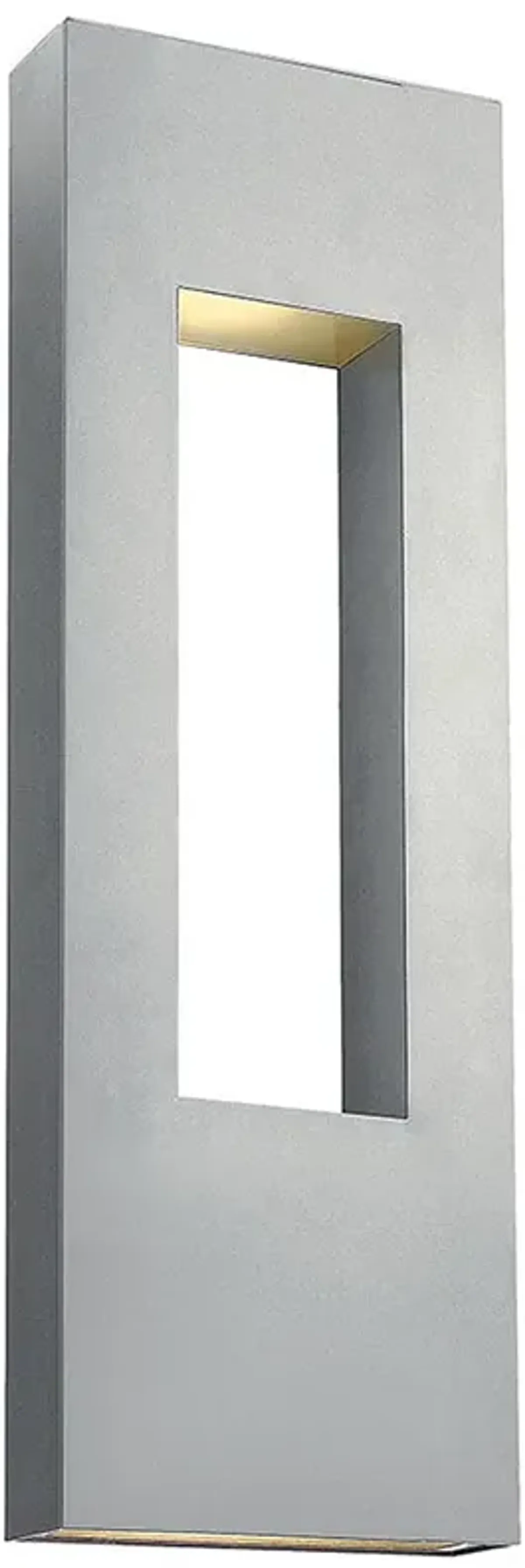 Atlantis 36" High Titanium Integrated LED Outdoor Wall Light