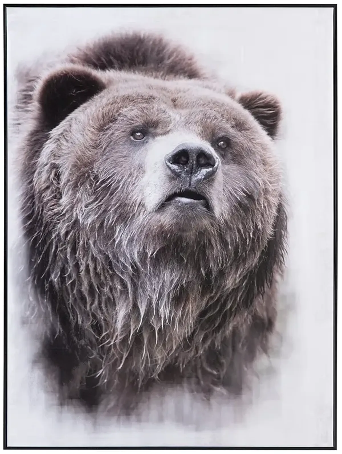 Crestview Collection Bear's Den Framed Canvas Wall Decor