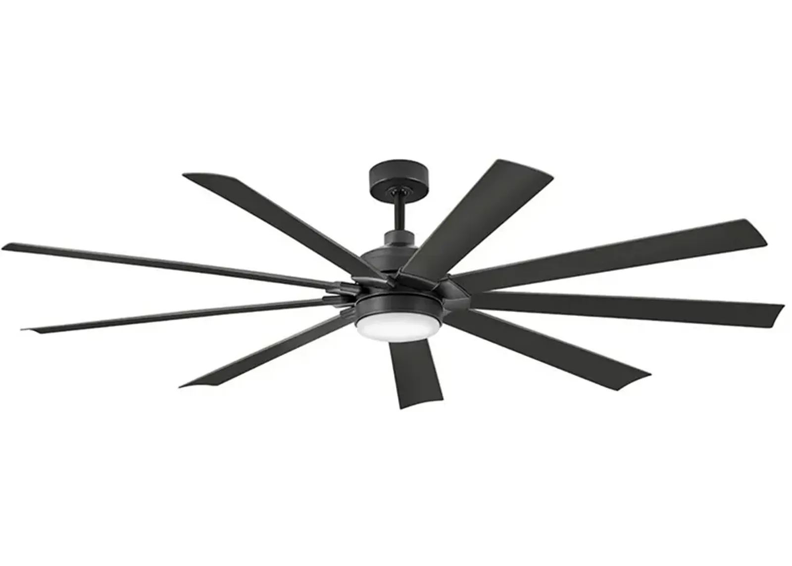 Hinkley Fan Turbine 80" LED Smart Fan Matte Black