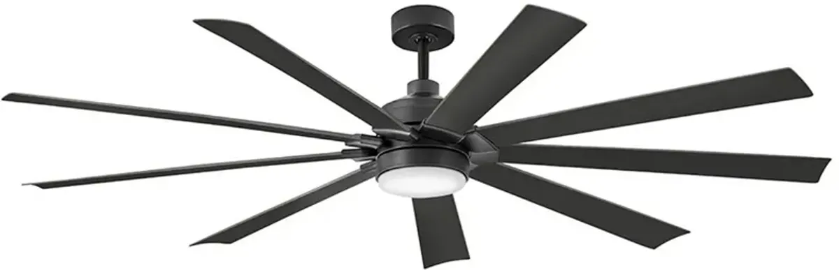 Hinkley Fan Turbine 80" LED Smart Fan Matte Black