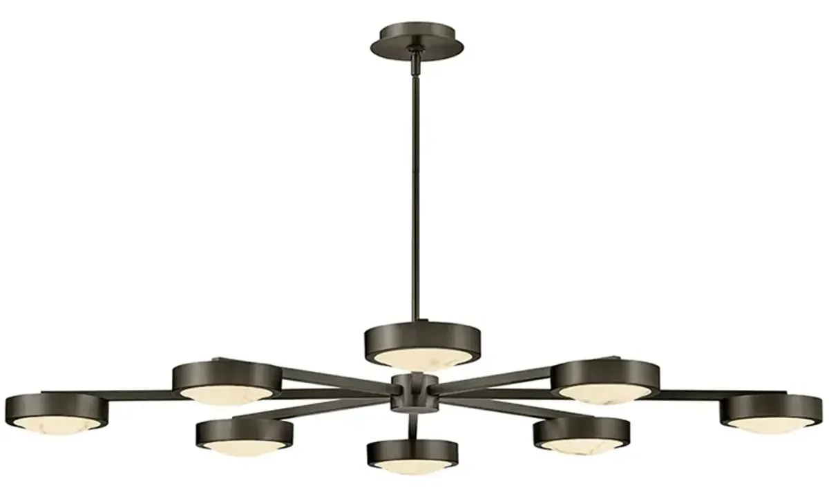 Fredrick Ramond Interior Cava Large Convertible Semi Flush 50" Black O