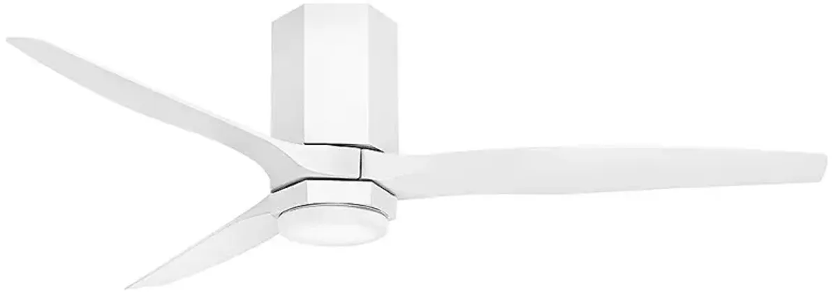 Hinkley Fan Facet 52" LED Smart Fan Matte White