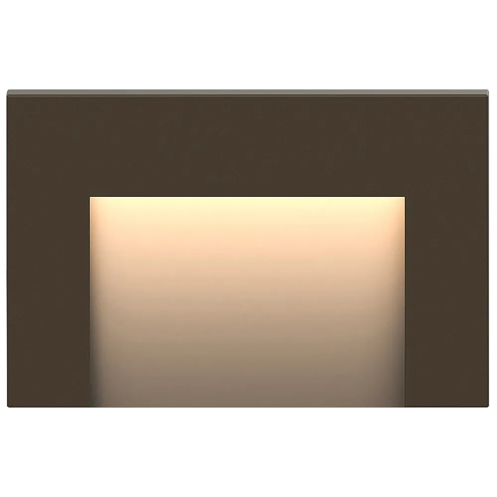 Taper 4 1/2" Wide Bronze Step Light by Hinkley Lighting