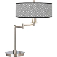Giclee Gallery Moroccan Diamonds II Adjustable Swing Arm LED Desk Lamp
