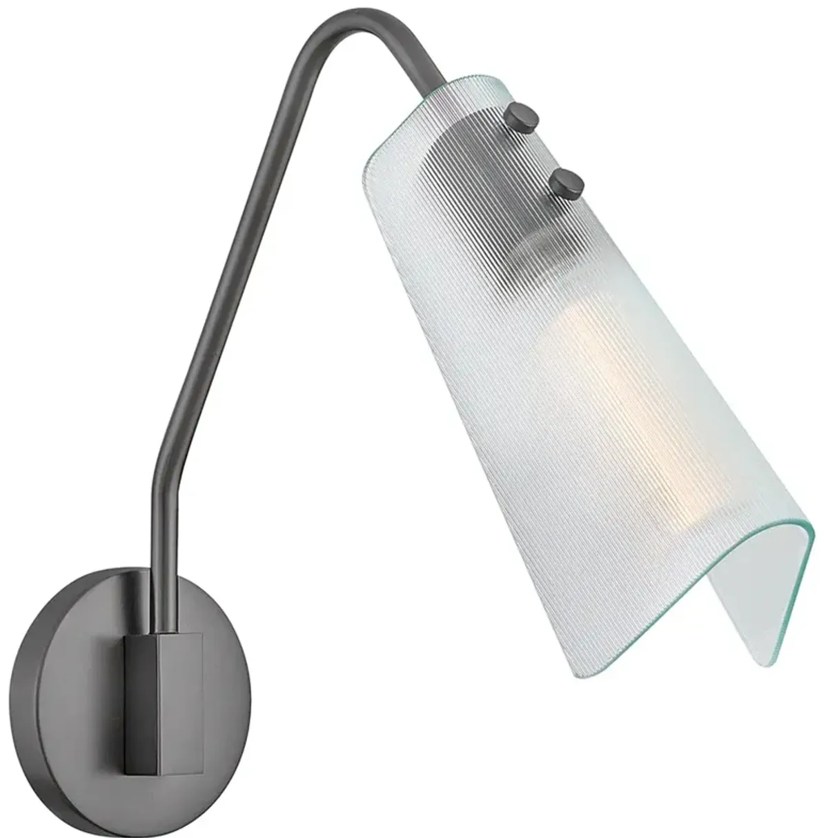 Hinkley Interior Altman Medium Single Light Sconce 4.75" Gunmetal