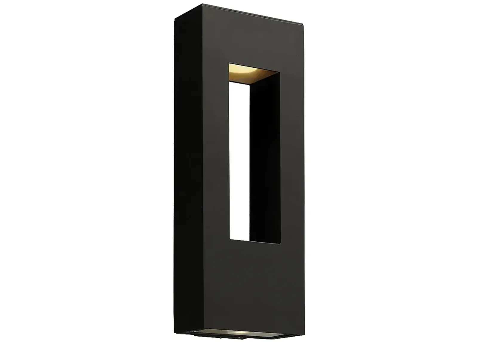 Hinkley Atlantis 24" High Black ADA Socketed LED Outdoor Wall Light