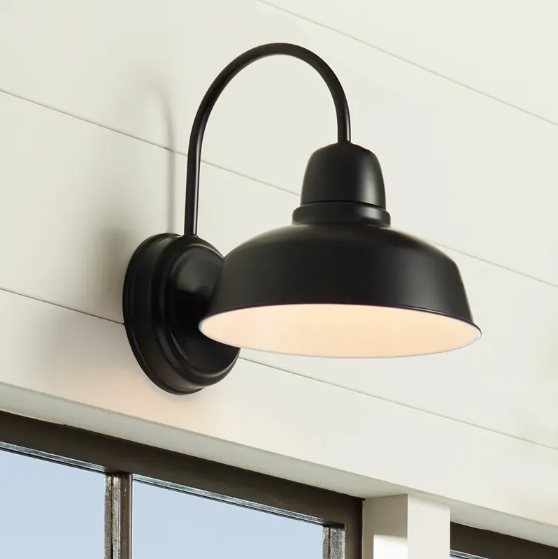 Urban Barn Collection 13" High Black Wall Sconce