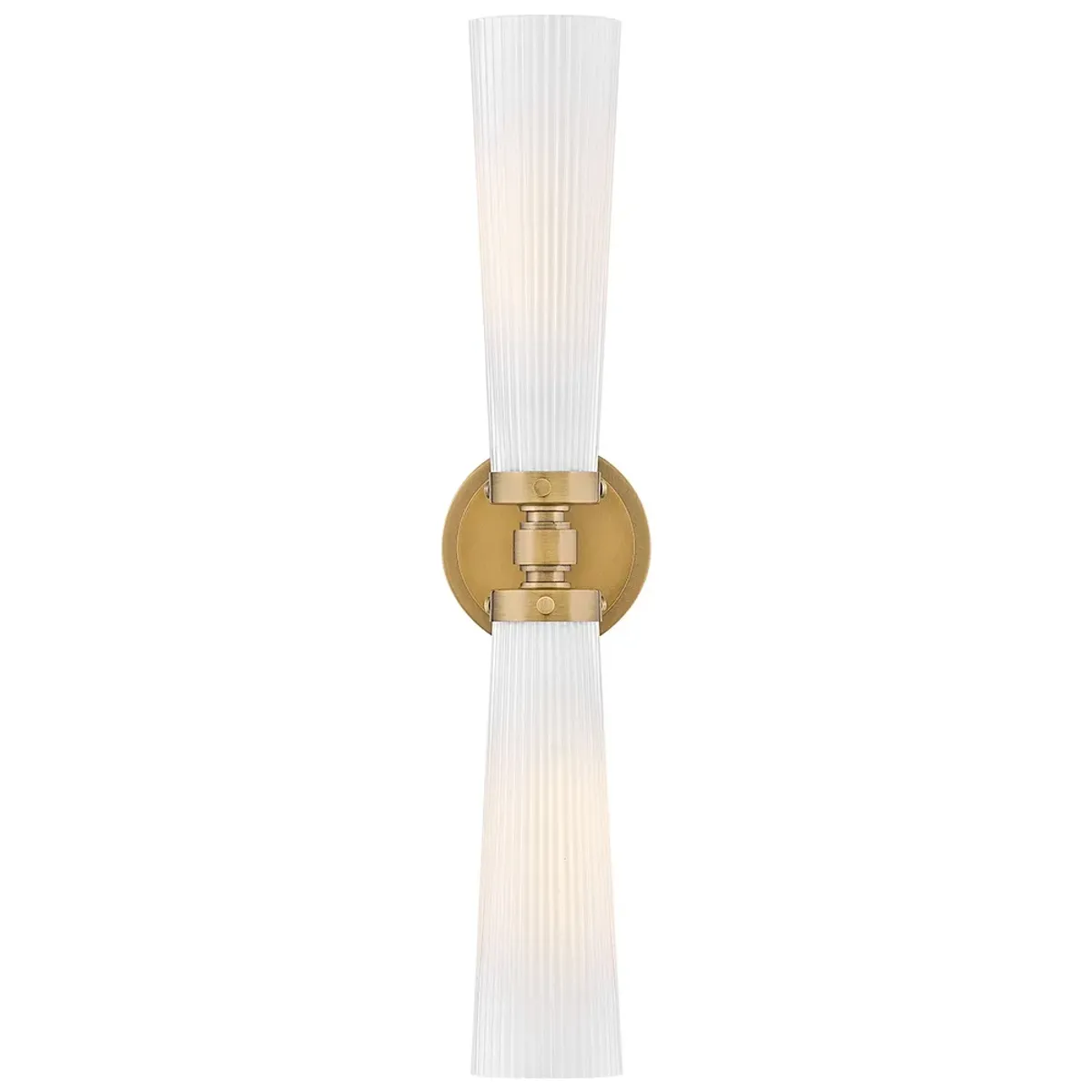 Hinkley Jude 24" High Heritage Brass 2-Light Wall Sconce