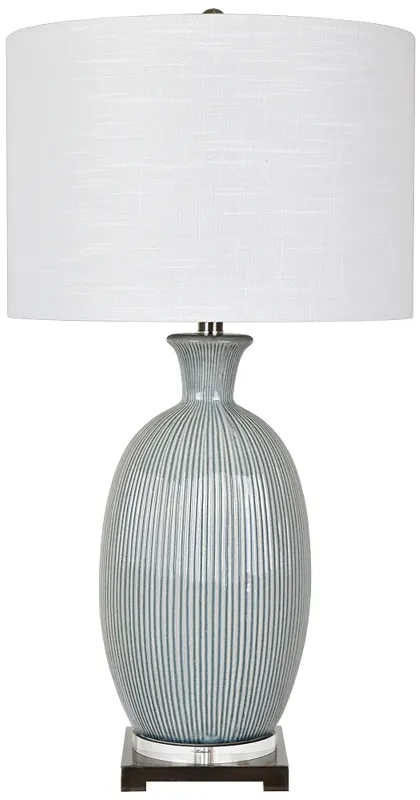 Crestview Collection Carrefour 30 1/2" Gray Ceramic Table Lamp