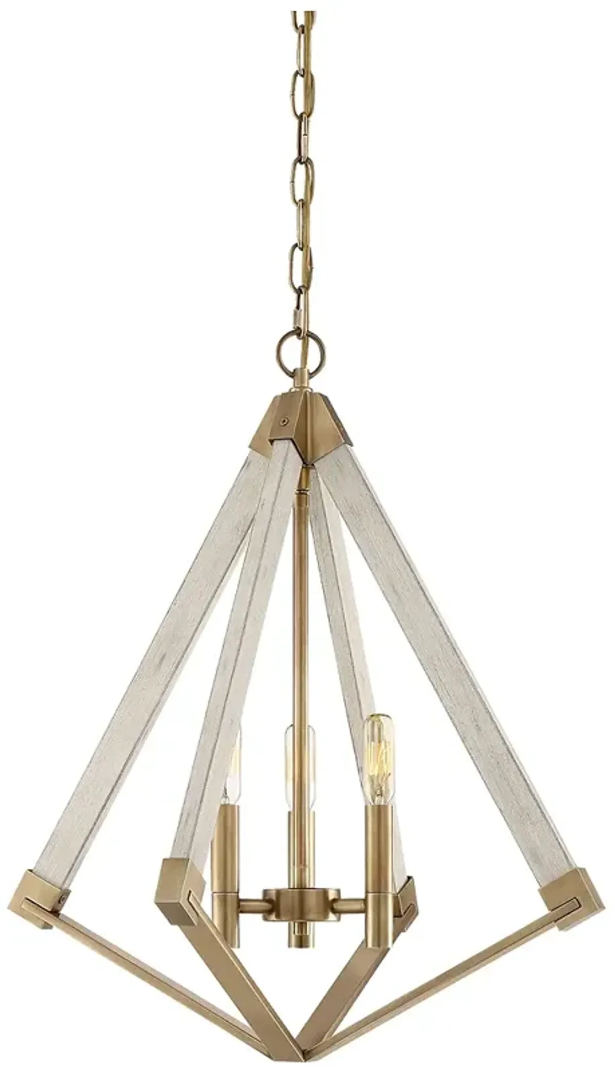 Viewpoint 3-Lt  Brass Chandelier