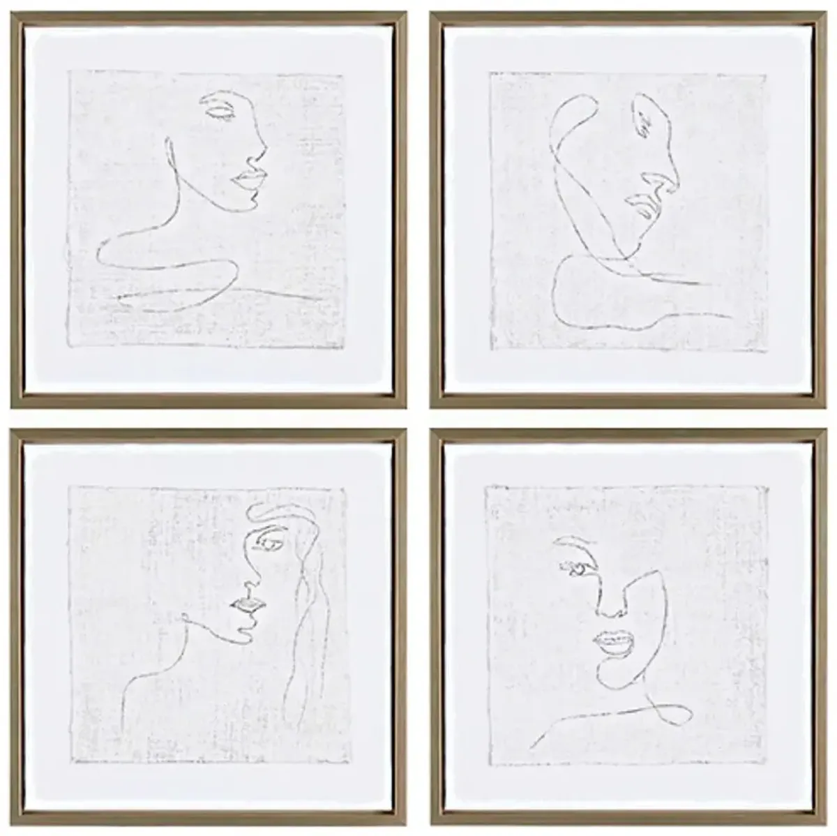 Crestview Collection Silver Expressions Framed Art Set