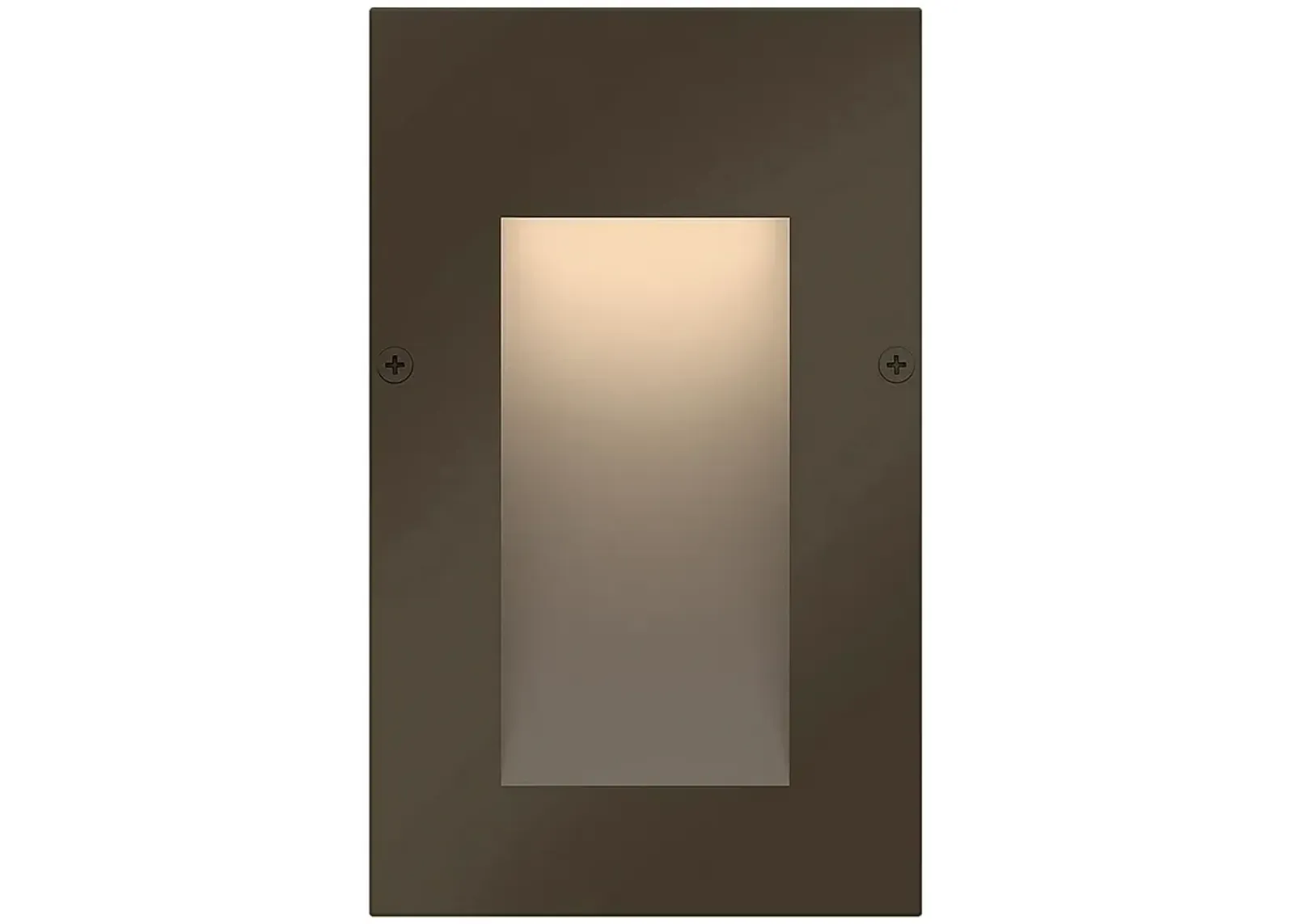 Taper 3" Wide Bronze Step Light by Hinkley Lighting