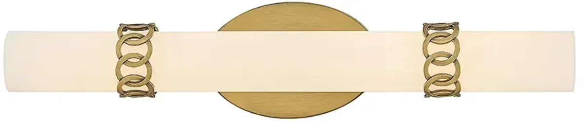 Hinkley Bath Eliza Medium LED Vanity 22.5" Lacquered Brass