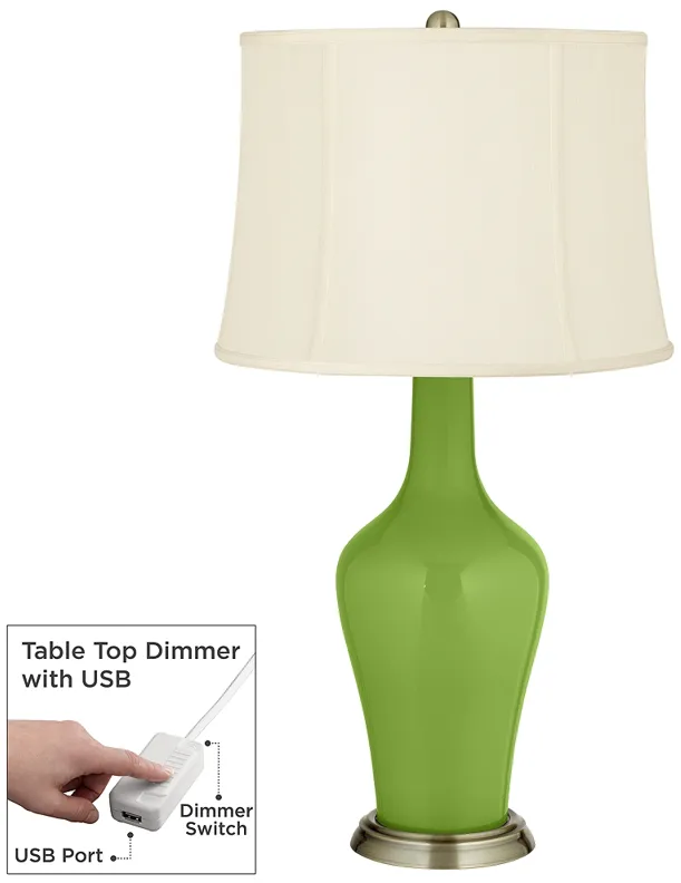 Gecko Anya Table Lamp with Dimmer
