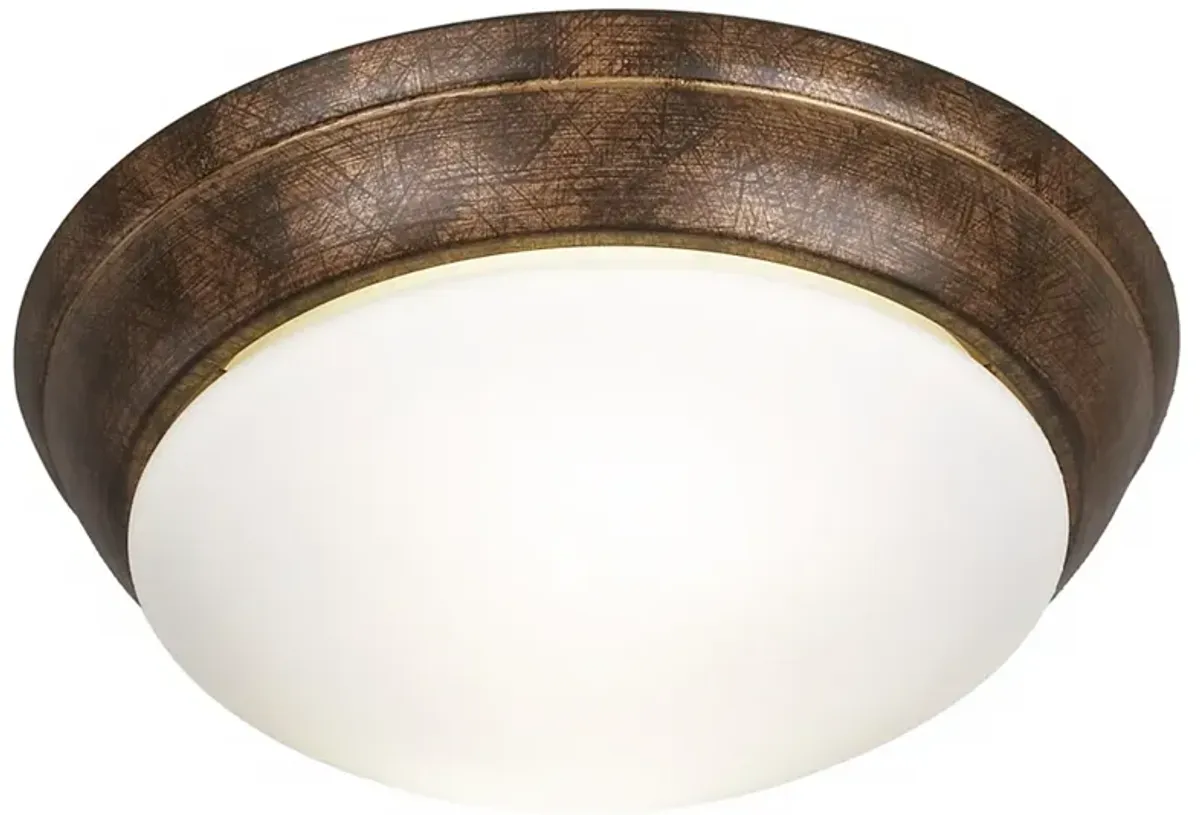 Possini Euro 12 1/2" Wide Golden Harvest Alabaster Glass Ceiling Light