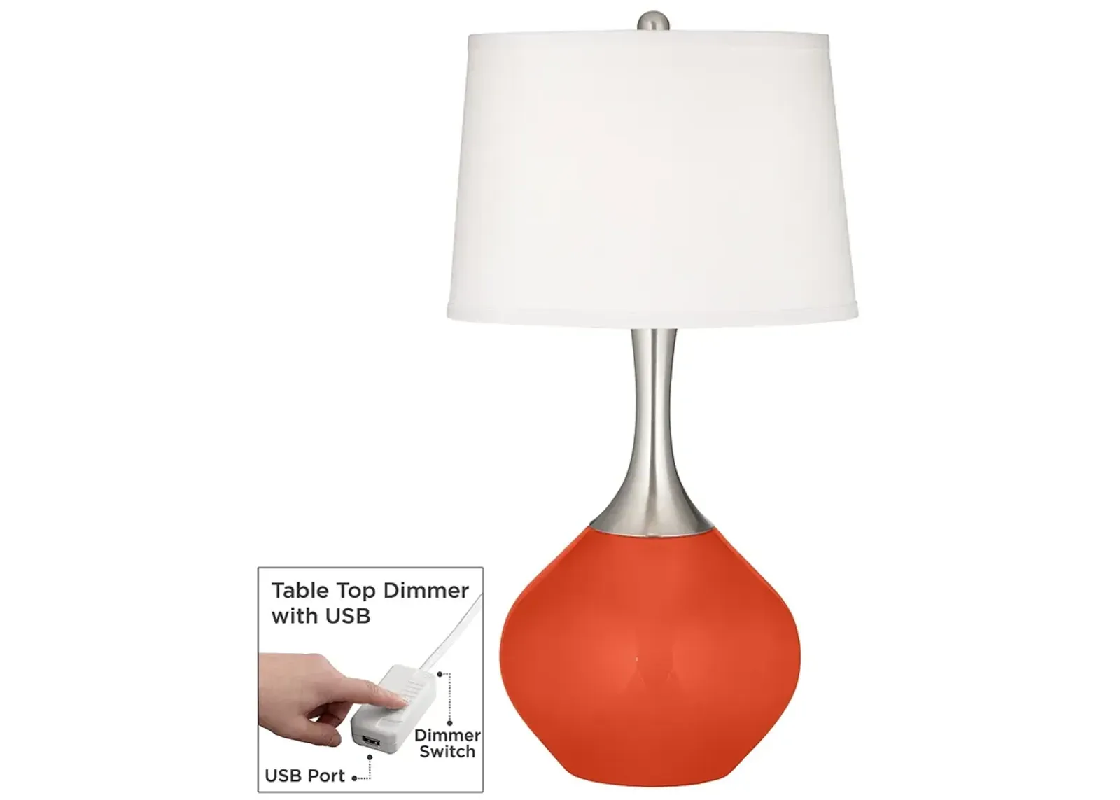 Daredevil Spencer Table Lamp with Dimmer