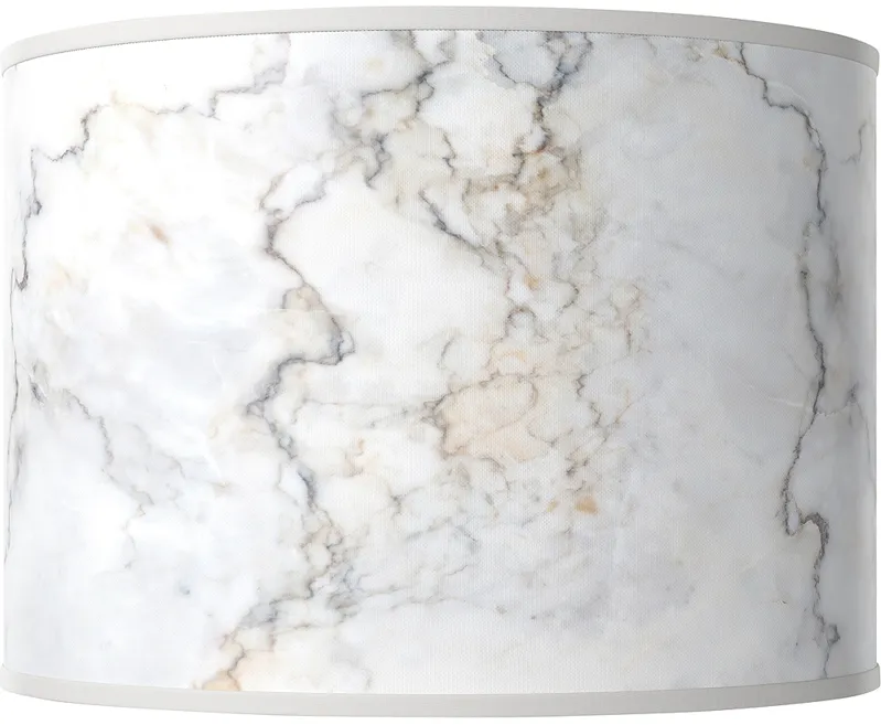 Marble Glow Giclee Round Drum Lamp Shade 15.5x15.5x11 (Spider)