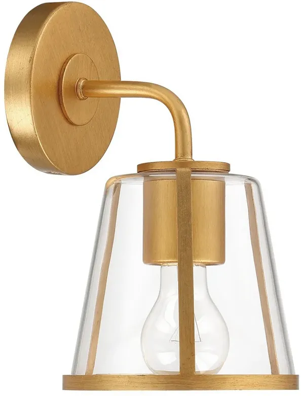 Fulton 1 Light Antique Gold Bathroom Vanity