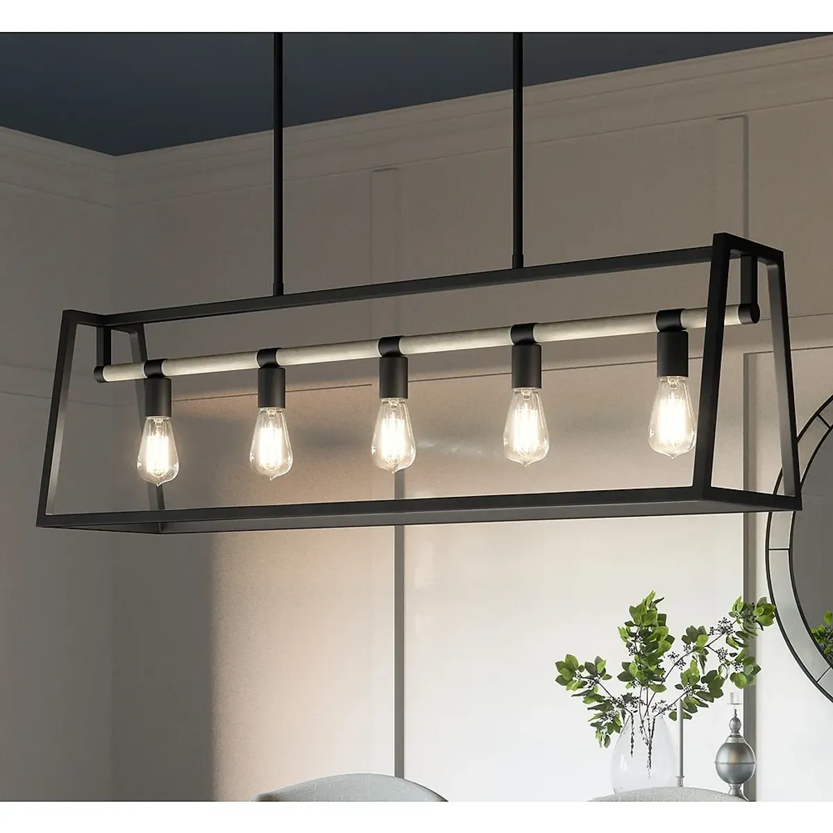 Tippet 5-Lt Matte Black Island Lt