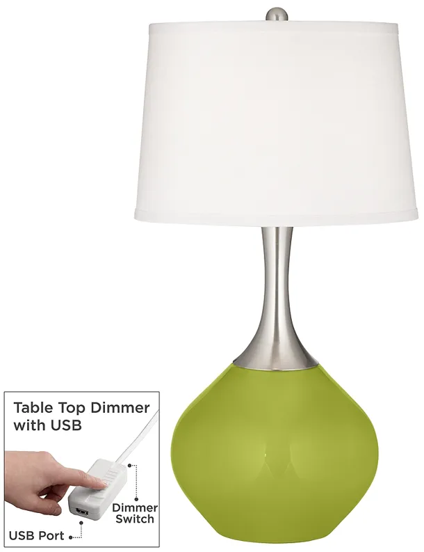 Parakeet Spencer Table Lamp with Dimmer