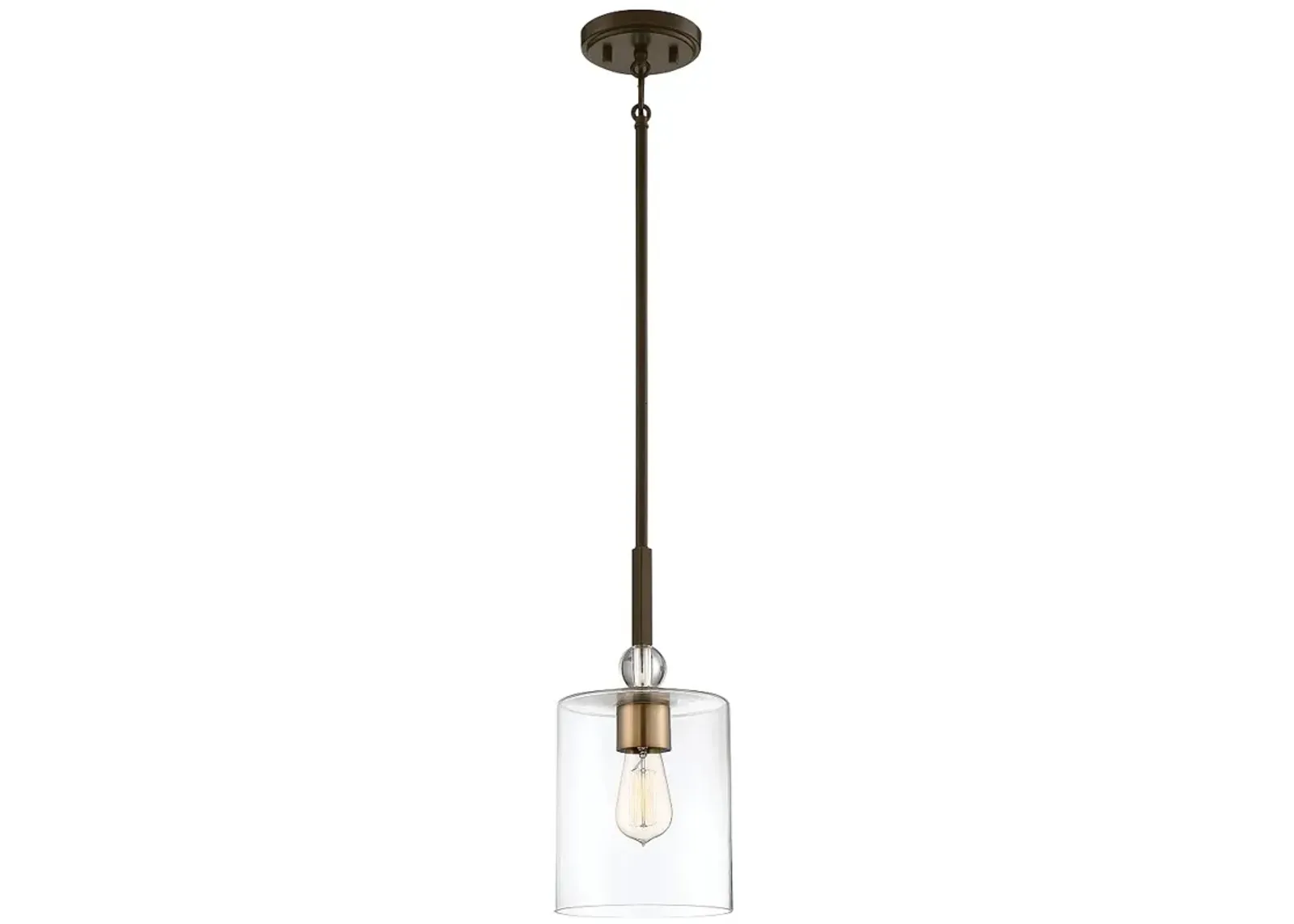 Minka-Lavery  Studio 5 1-Light Painted Bronze Mini Pendant