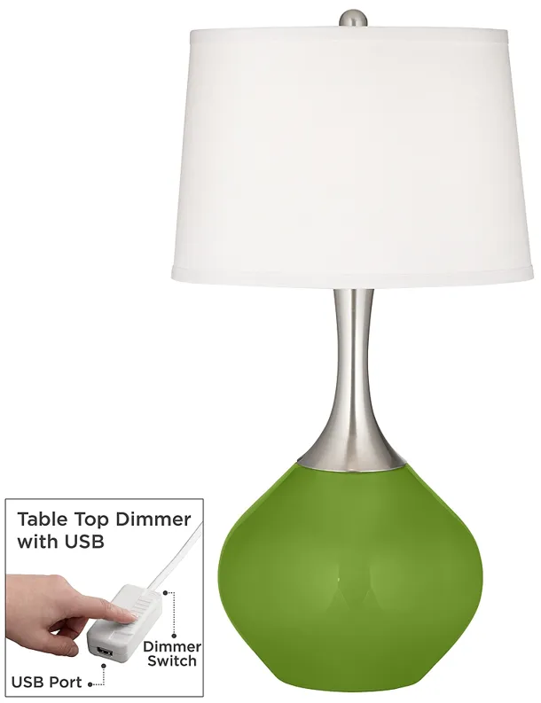 Gecko Spencer Table Lamp with Dimmer