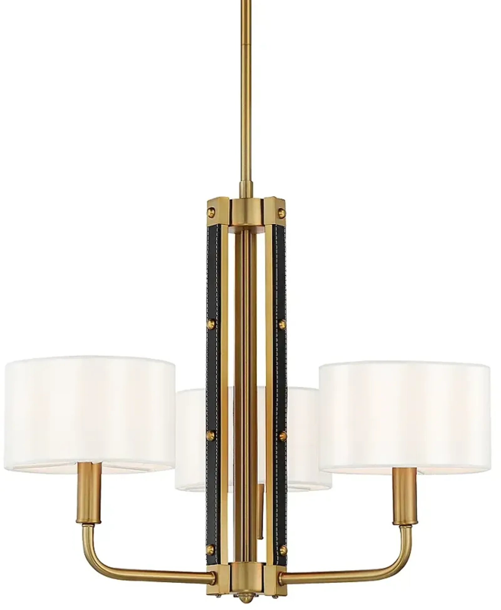 Minka-Lavery Chelsea 3-Light Soft Brass Chandelier